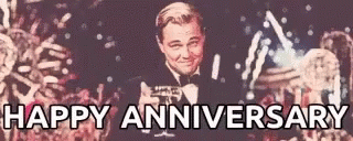 Leonardo Di Caprio Happy Anniversary GIF - LeonardoDiCaprio ...