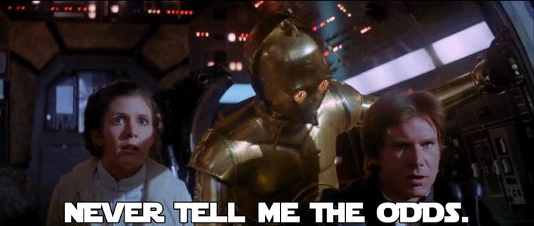 Never tell me the odds | Star Wars | Know Your Meme