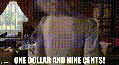 YARN | One dollar and NINE CENTS! | The Jerk (1979) | Video clips by quotes  | b229a6b8 | 紗