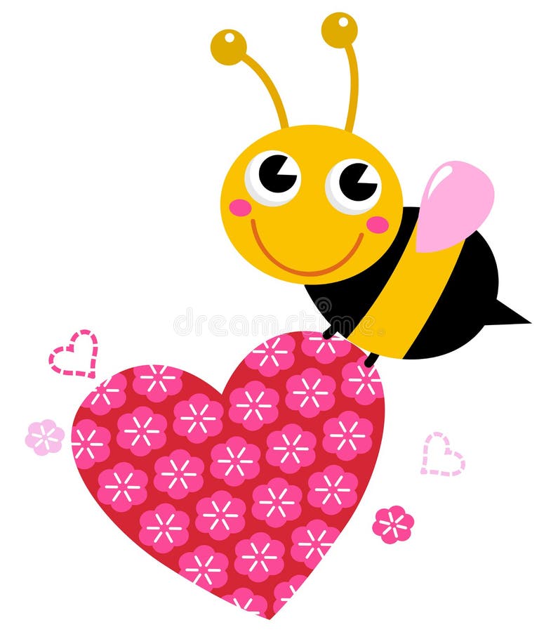 cute-flying-bee-pink-love-heart-29413006.jpg