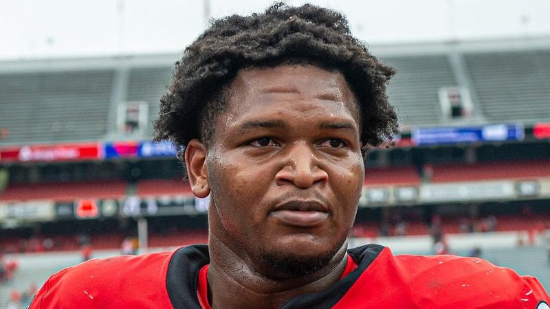Jalen Carter, a defensive lineman, was considered a top pick in next month's NFL draft. His standing seems to have fallen since his arrest on misdemeanor charges related to a fatal car crash.