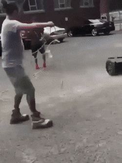 Man Vs Segway | Man vs, Funny gif, Best funny pictures